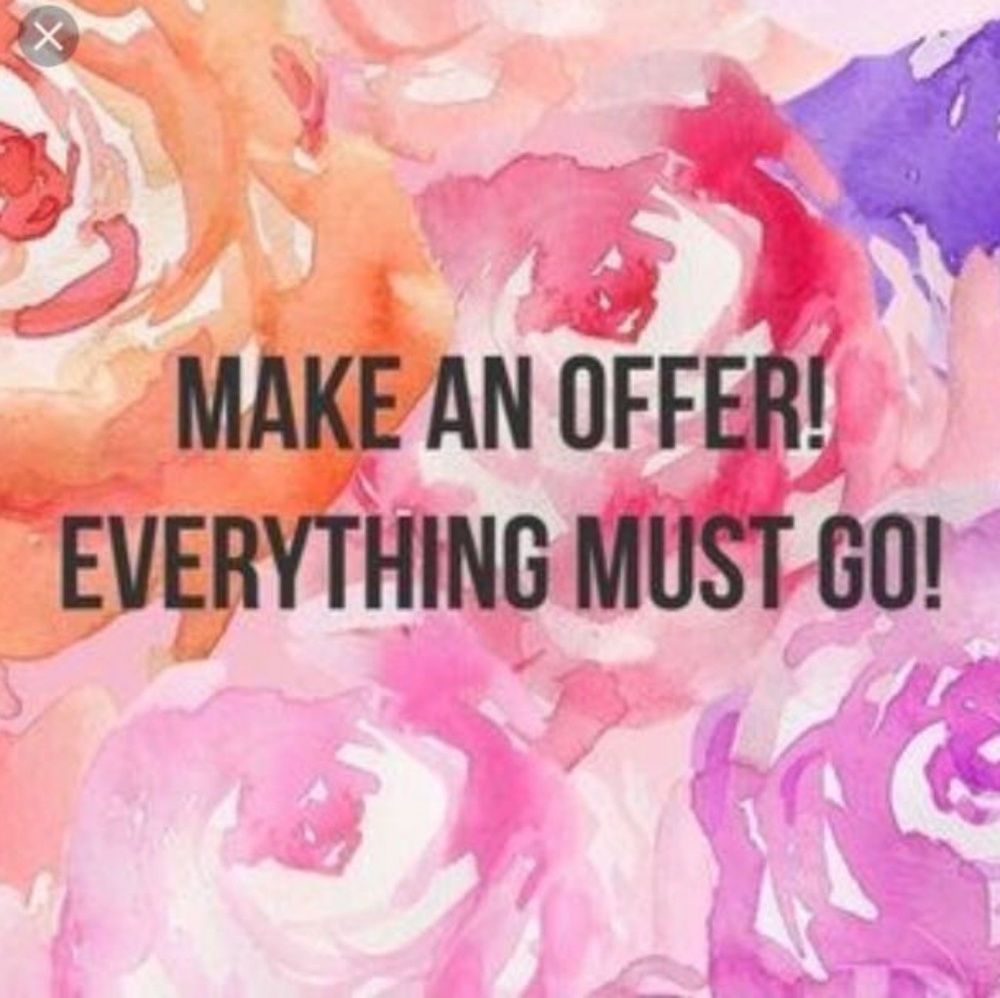 Accepting reasonable offers!